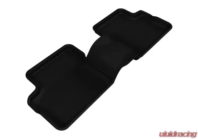 3D MAXpider 2003-2008 Toyota Matrix Kagu 2nd Row Floormats - Black - L1TY04321509