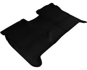 3D MAXpider 2004-2015 Nissan Titan Crew Cab Kagu 2nd Row Floormats - Black