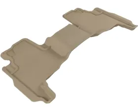 3D MAXpider 2006-2010 Jeep Commander Kagu 2nd Row Floormats - Tan