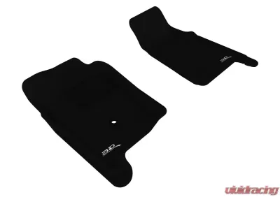 3D MAXpider 1998-2011 Ford Ranger Regular Cab/Supercab Kagu 1st Row Floormat - Black - L1FR02611509