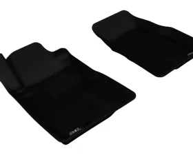 3D MAXpider 2005-2009 Ford Mustang Kagu 1st Row Floormat - Black