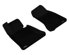 3D MAXpider 2004-2010 BMW 5 Series E60 Kagu 1st Row Floormat - Black