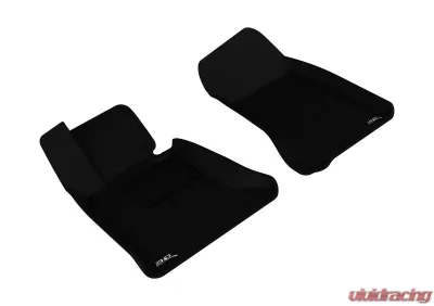 3D MAXpider 2004-2010 BMW 5 Series E60 Kagu 1st Row Floormat - Black - L1BM05011509