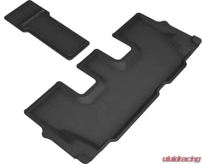 3D MAXpider 2020 Hyundai Palisade Kagu 3rd Row Floormats - Black - L1HY10131509