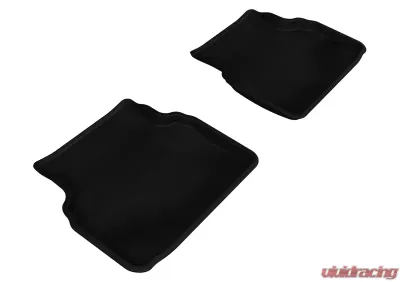 3D MAXpider 2002-2007 Subaru Impreza Kagu 2nd Row Floormats - Black - L1SB01021509