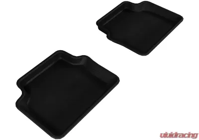 3D MAXpider 2003-2011 Saab 9-3 Kagu 2nd Row Floormats - Black - L1SA00021509