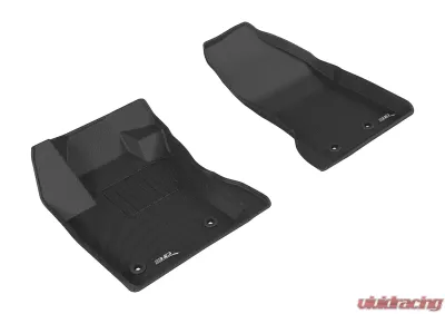 3D MAXpider 2015-2020 Jeep Renegade Kagu 1st Row Floormat - Black, Custom Fit - L1JP01311509