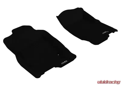 3D MAXpider 2006-2010 Ford Explorer Kagu 1st Row Floormat - Black - L1FR03511509