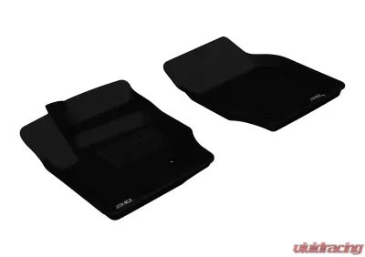 3D MAXpider 2003-2014 Volvo XC90 Kagu 1st Row Floormat - Black - L1VV00411509
