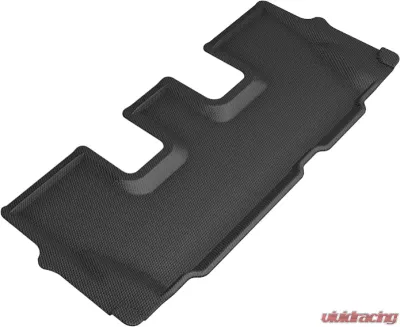 3D MAXpider 2020 Hyundai Palisade Kagu 3rd Row Floormats - Black - L1HY10031509