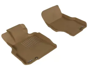 3D MAXpider 2006-2010 Infiniti M35 Kagu 1st Row Floormat - Tan