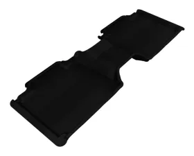 3D MAXpider 2005-2011 Toyota Tacoma Access Cab Kagu 2nd Row Floormats - Black