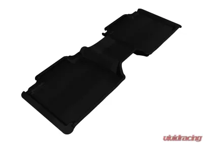 3D MAXpider 2005-2011 Toyota Tacoma Access Cab Kagu 2nd Row Floormats - Black - L1TY07521509