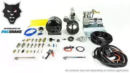 Pacbrake In Line Mount 5 inch PRXB High Performance Exhaust Brake Kit Dodge 5.9L RAM 2003-2007 - C44047