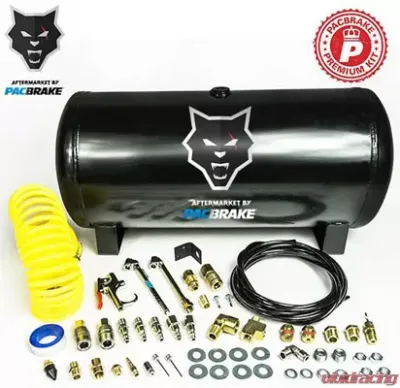 Pacbrake 5 Gallon Carbon Steel Premium Air Tank Kit Consists Of An Air Tank And Required Hardware - HP10051