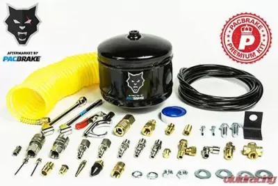 Pacbrake 1/2 Gallon Carbon Steel Premium Air Tank Kit W/Air Tank Airline Air Nozzle Air Accessories Fittings and Fasteners - HP10053