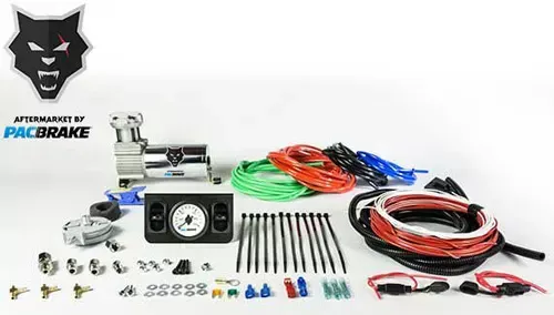 Pacbrake Premium In Cab Control Kit For Independent Paddle Valve In Cab Control Kit w/ Mechanical Gauge - HP10098