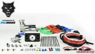 Pacbrake Premium In Cab Control Kit For Independent Paddle Valve In Cab Control Kit w/ Mechanical Gauge - HP10098