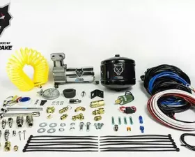 Pacbrake Onboard Air w/ 1/2 Gallon Air Tank w/ Air Compressor Air Tank Fittings