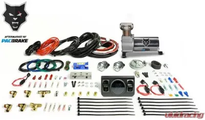 Pacbrake Premium In Cab Control Kit For Independent Paddle Valve In Cab Control Kit w/ Digital Gauge - HP10256