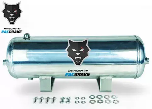 Pacbrake 2 1/2 Gallon Aluminum Basic Air Tank Kit Tank and Hardware Only - HP10264