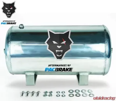 Pacbrake 5 Gallon Aluminum Basic Air Tank Kit Tank and Hardware Only - HP10265