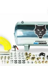 Pacbrake 5 Gallon Aluminum Premium Air Tank Kit W/Air Tank Airline Air Nozzle Air Accessories Fittings And Fasteners                                     - HP10268 - Image 2