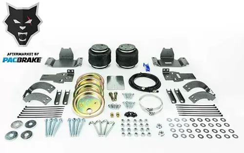 Pacbrake Heavy Duty Rear Air Suspension Kit Single Convolted Spring Toyota Tacoma 2005-2020 - HP10311