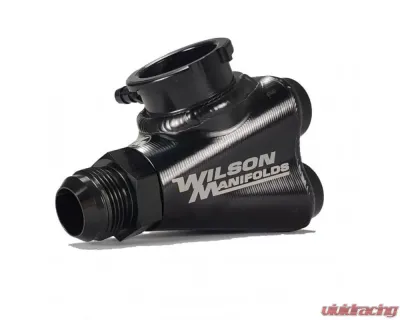 Wilson Manifolds Billet Coolant Manifold - Radiator Cap, -16AN Orb Fitting - 713401