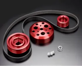 Toda Ultra Light Weight Front Pulley Kit - With Air Conditioning Honda S200