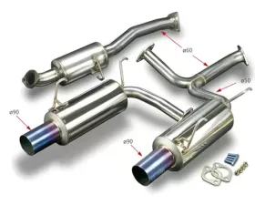 Toda High Power Exhaust System Honda S2000