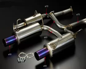 Toda 70mm High Power Exhaust System Honda S2000