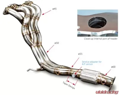 Toda Exhaust Manifold (DC5 | EP3) Honda K20A - 18100-DC5-00J