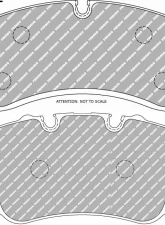 Ferodo DS2500 Front Brake Pads Porsche 981 | 991 | 997 2010-2020                                     - FCP4664H - Image 4