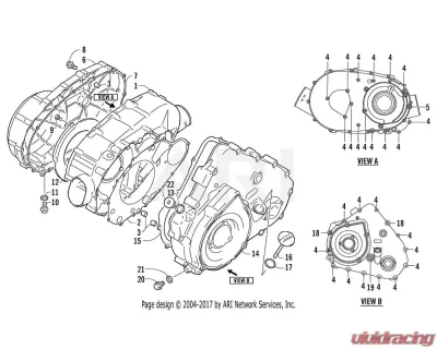 Arctic Cat 375 2002 OEM Gasket V Belt Cover (Na) CLEARANCE - 3402-591