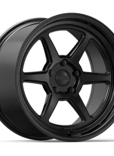 Kansei Roku Wheel 18x9.5 BLANK 22mm Gloss Black                                     - K14B-189500+22(5P) - Image 2