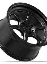 Kansei Roku Wheel 18x9.5 BLANK 22mm Gloss Black                                     - K14B-189500+22(5P) - Image 2