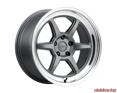 Kansei Roku Wheel 18x10.5 5x110 12mm Matte Grey - K14G-181521+12
