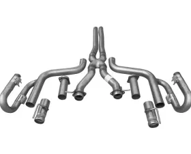 Solo Performance Street-Race-XV Catback Exhaust Kit w/ Solo Return Box Dodge Challenger SRT 2015-2018