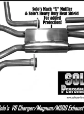 Solo Performance Mach-SXT-EM Catback Exhaust Kit Dodge Charger V6 2006-2010                                     - 991117SL - Image 5