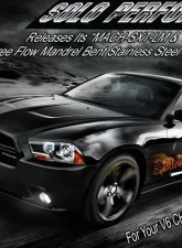 Solo Performance Mach-SXT-EM Catback Exhaust Kit Dodge Charger V6 2006-2010                                     - 991117SL - Image 6