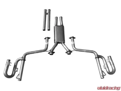 Solo Performance Mach-V6-XV Catback Exhaust Kit Dodge Charger V6 2015-2018 - 991125SL