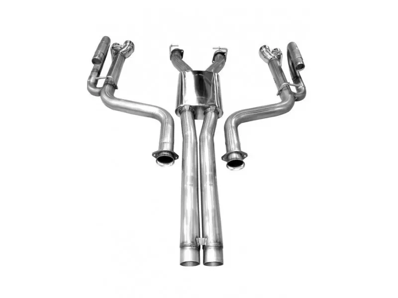 Solo Performance Mach-X3 Catback Exhaust Kit w/ Dual Round Tips Dodge Challenger SRT 2008-2014 - 991128SL