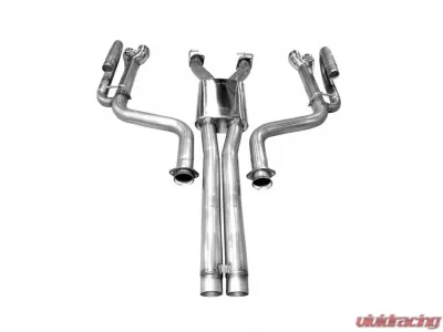 Solo Performance Mach-X3 Catback Exhaust Kit w/ Dual Round Tips Dodge Challenger SRT 2008-2014 - 991128SL