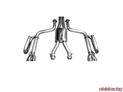 Solo Performance Mach-X3 Catback Exhaust Kit w/ Dual Round Tips Dodge Challenger SRT 2008-2014 - 991128SL