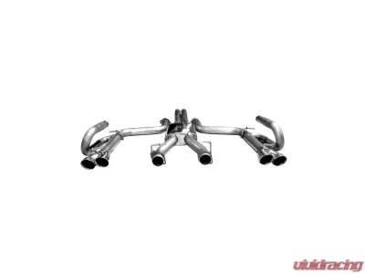 Solo Performance Mach-X3 Catback Exhaust Kit w/ Dual Round Tips Dodge Challenger SRT 2008-2014 - 991128SL
