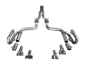 Solo Performance Street Race X3 Catback Exhaust Kit Dodge Challenger SRT 2008-2014