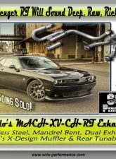 Solo Performance Mach-XV-CH-RT Exhaust Kit Dodge Challenger V8 5.7L R/T 2015-2016                                     - 991143SL - Image 4