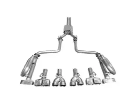 Solo Performance Mach-X-V6-CH Catback Exhaust Kit (No Tips) Dodge Challenger V6 2009-2014
