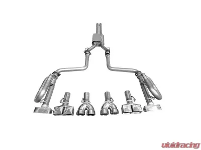 Solo Performance Mach-X-V6-CH Catback Exhaust Kit w/ Round Tips Dodge Challenger V6 2009-2014 - 991166SL